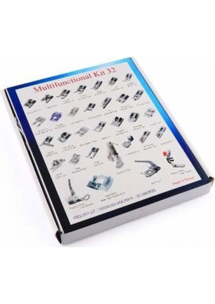 Ev Tipi Aile Dikiş Makinası 32 Parça Ayak Seti