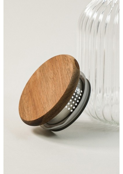 Solara Akasya Kapaklı Borosilikat Cam Sürahi 1600 ml fırsatları