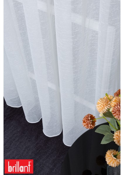 Keten Amor 1/25 Normal Pileli Ütü Istemez Kırışmaz Yeni Sezon Salon Oda Tül Perdesi