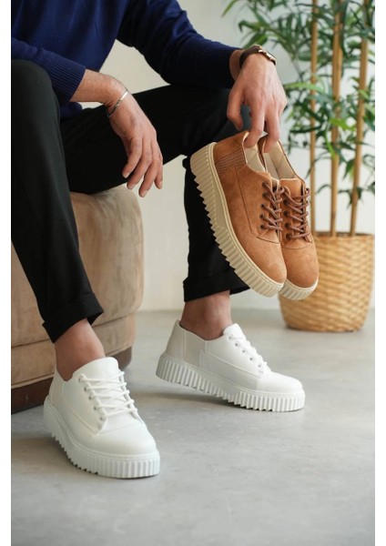 KB-X516 Kuback Beyaz Cilt Günlük Erkek Ayakkabı fırsatları