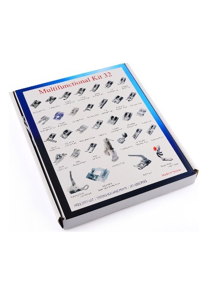 Ev Tipi Aile Dikiş Makinası 32 Parça Ayak Seti fiyatları