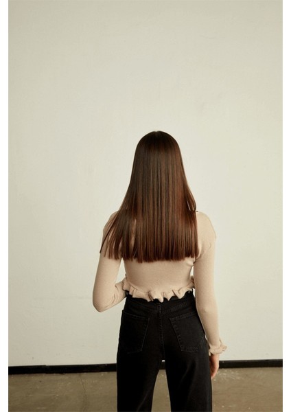 Tommytom (Aşk) My Liza 90's Brav Siyah Likralı Süper Yüksek Bel Salaş Jean (New Jean ) fiyatları