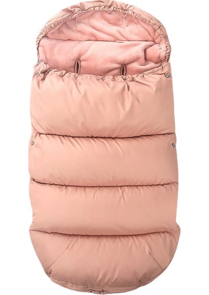 Yeni Bebek Arabası Uyku Tulumu Kalınlaştırılmış, Sıcak ve Soğuk Geçirmez Tekme Geçirmez (Yurt Dışından)