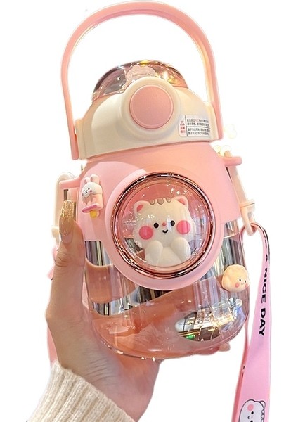 Yeni Taşınabilir Öğrenci Pipetli Göbek Kupası (Yurt Dışından)