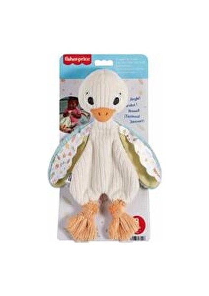 Sesli Sevimli Peluş Kaz Eğlenceli Oyun Arkadaşı Yumuşak Materyal 3+ Yaş