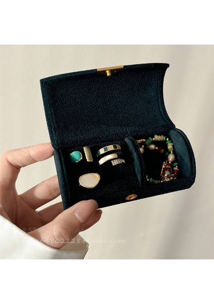 Zarif Taşınabilir Mini Takı Saklama Kutusu Mücevher Kutusu (Yurt Dışından) fiyatları