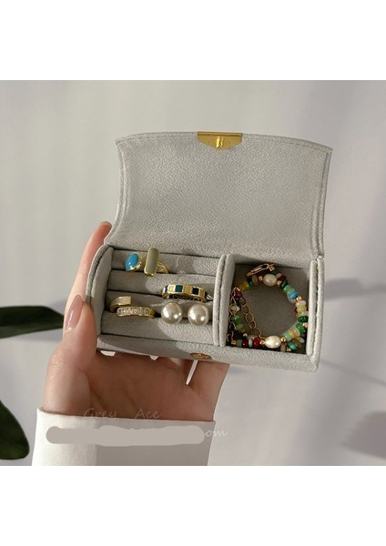 Zarif Taşınabilir Mini Takı Saklama Kutusu Mücevher Kutusu (Yurt Dışından) modelleri