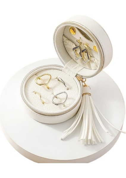 Mücevher Kutusu Mini Taşınabilir Takı Saklama Kutusu (Yurt Dışından)