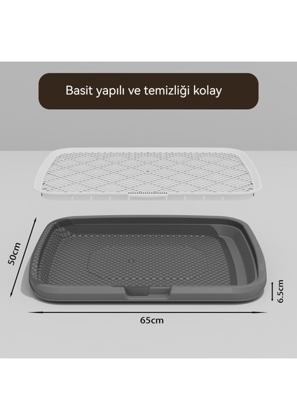 Ekstra Büyük Idrar Sıçramasına Dayanıklı Sütunlu Durulanabilir Ev Düz Tip Köpek Tuvaleti (Yurt Dışından) fiyatları