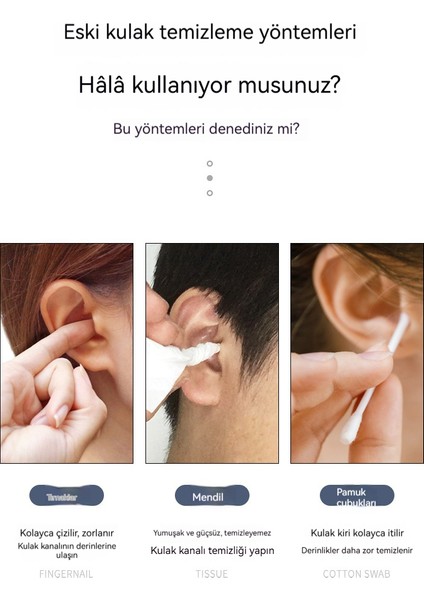 Paslanmaz Çelik Kulak Temizleme Çubuğu Seti (Yurt Dışından) fırsatları