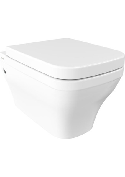 Firenze Rimless Asma Klozet Parlak Beyaz Kapak Dahil 1304-064-0128