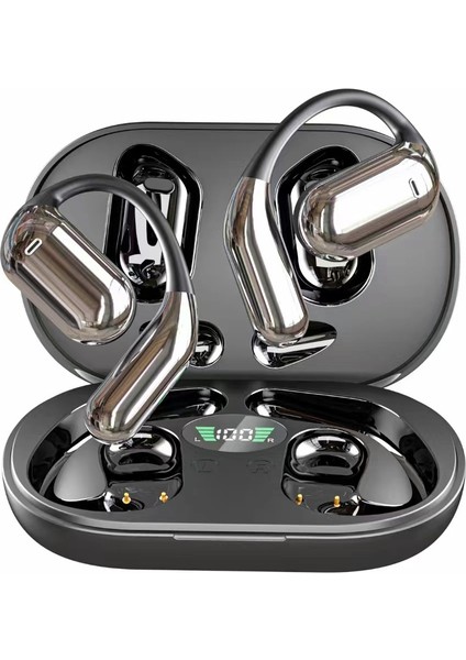 Kulak Içi Olmayan Bluetooth Aı Çeviri Açık Spor Kulaklık (Yurt Dışından)