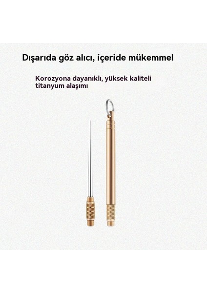 Taşınabilir Tc4 Titanyum Alaşımlı Kürdan Çok Fonksiyonlu Meyve Çubuğu Kullanışlı Diş Toplama Aracı (Yurt Dışından) fırsatları