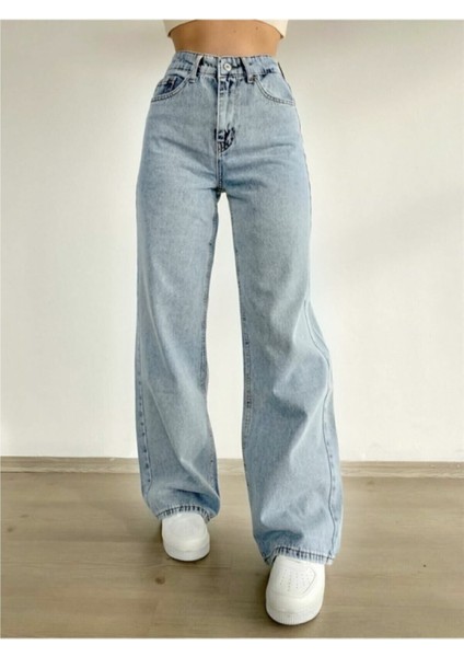 Winner Likralı Kar Yıkama Mavi Salaş Denim Pant. Jean modelleri