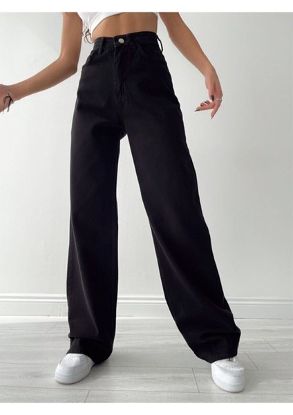 Tommytom (Aşk) Love 90's The Hot Rose Extra Yüksek A.c.a.i.p S.imsiyah Salaş Jean (New)