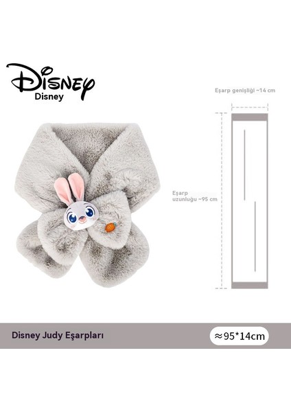 Disney Orijinal Sonbahar ve Kış Judy Tavşan Peluş Eşarp (Yurt Dışından) modelleri