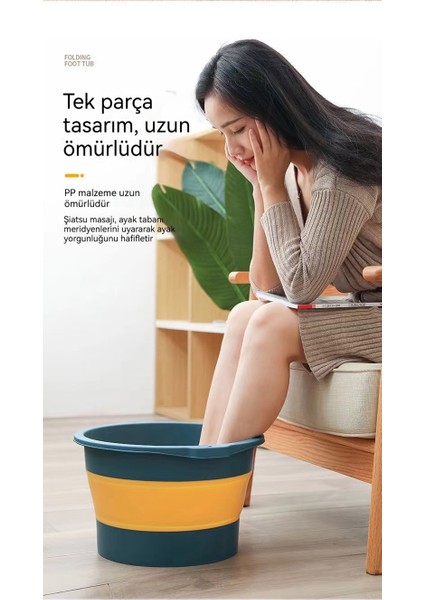 Katlanır Ayak Banyo Kovası Ev Katlanır Ayak Banyo (Yurt Dışından) fiyatları
