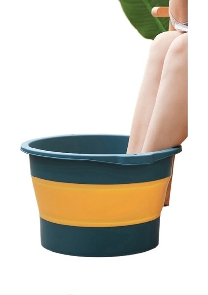 Katlanır Ayak Banyo Kovası Ev Katlanır Ayak Banyo (Yurt Dışından)