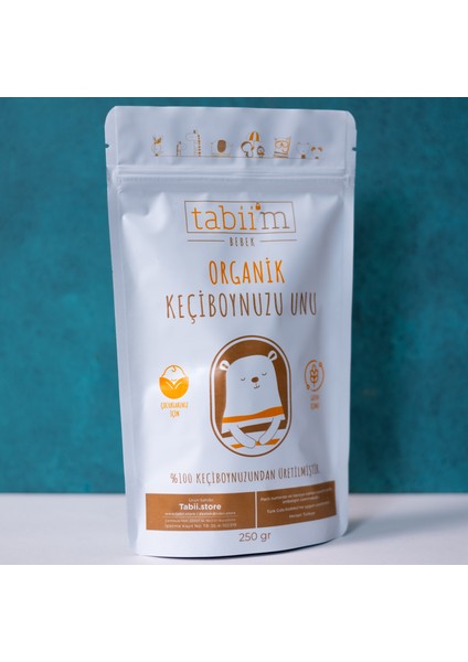 Tabii'm Keçiboynuzu Unu 250 gr fiyatları