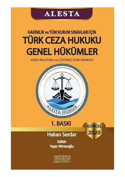 Alesta Türk Ceza Hukuku Genel Hükümler