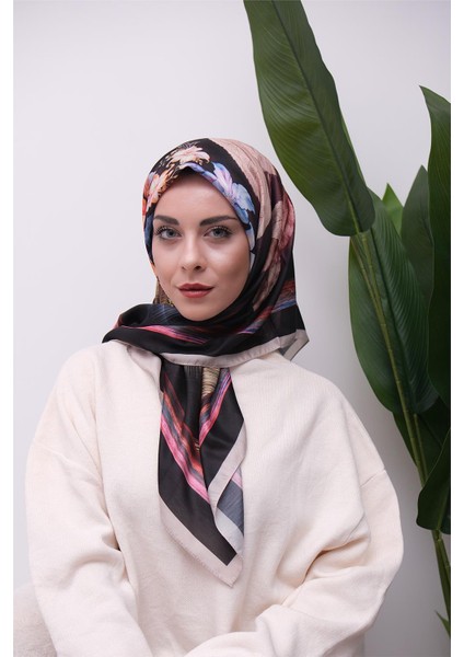 Renkli Karma Desen Dijital Soft Eşarp fırsatları