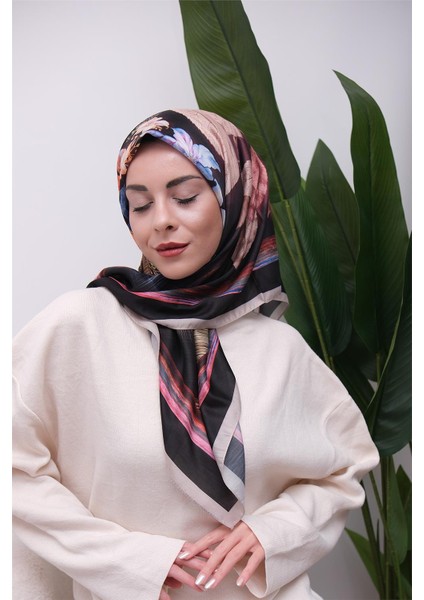 Renkli Karma Desen Dijital Soft Eşarp indirimleri