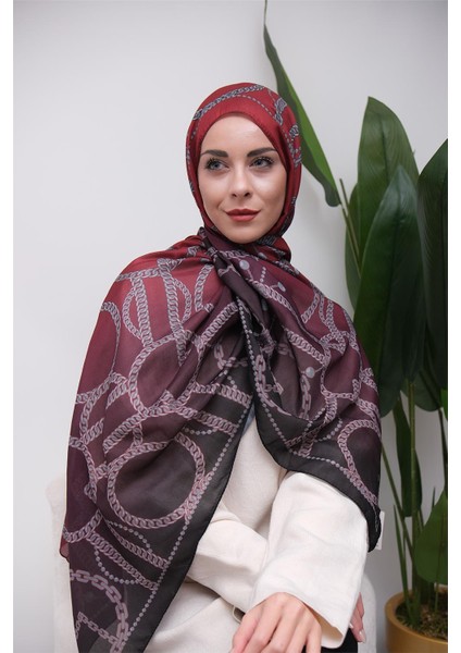 Halka Zincir Desenli Dijital Soft Şal fırsatları