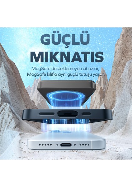 All In Magsafe Powerbank 10.000MAH 20W Hızlı Taşınabilir Şarj Cihazı Saat Kulaklık iPhone Android fırsatları