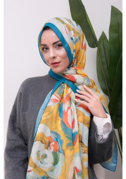 Floral Akrilik Desenli Dijital Soft Şal fiyatları