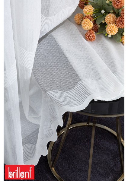 Keten Viktoria 1/2.5 Normal Pileli Ütü Istemez Kırışmaz Yeni Sezon Salon Oda Tül Perdesi fiyatları