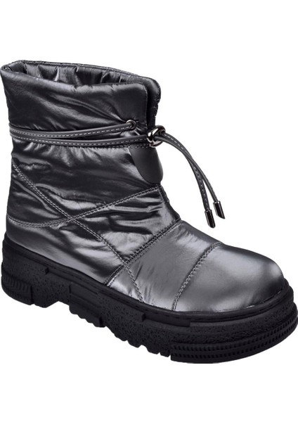 Kalın Taban Spor Kadın Bot SMS-3676 Platin