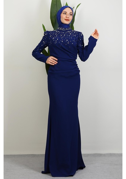 Esin Abiye Gece Mavi modelleri