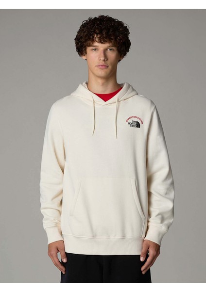 Expedition System Grafik Kapüşonlu Sweatshirt