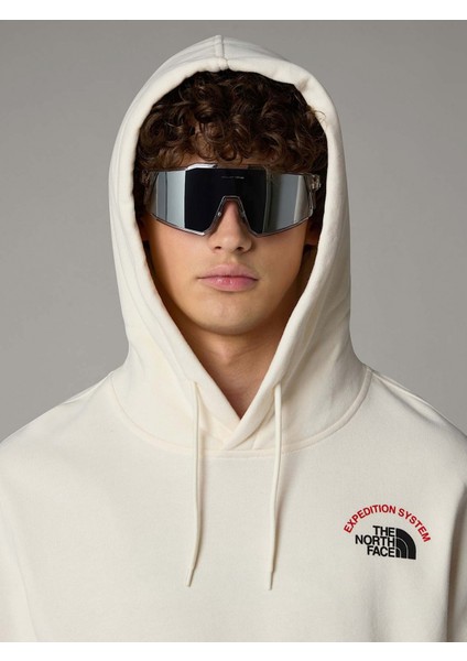 Expedition System Grafik Kapüşonlu Sweatshirt indirimleri