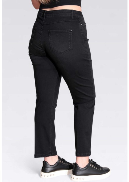 Tolga Saraçoğlu Kadın Dar Paça Bilek Boy Kot Pantolon 30296 Siyah fırsatları