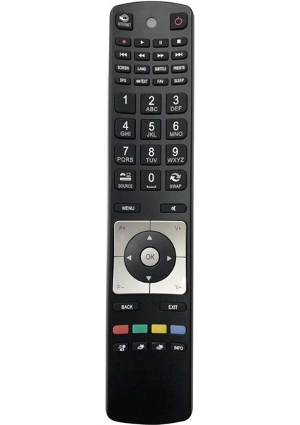 LCD LED Kumanda Vestel Internet Tuşlu