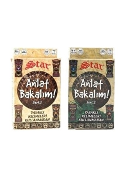 Anlat Bakalım Kelime Oyunu Seri:2 Hafıza Geliştirici Eğlenceli Aile Oyunu 55 Kart fiyatları