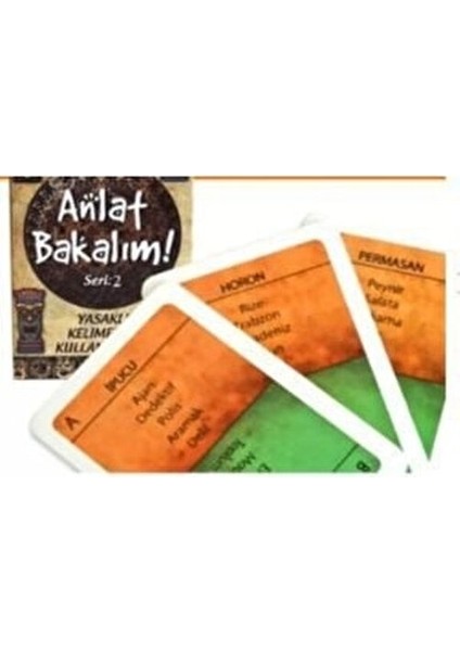 Anlat Bakalım Kelime Oyunu Seri:2 Hafıza Geliştirici Eğlenceli Aile Oyunu 55 Kart modelleri