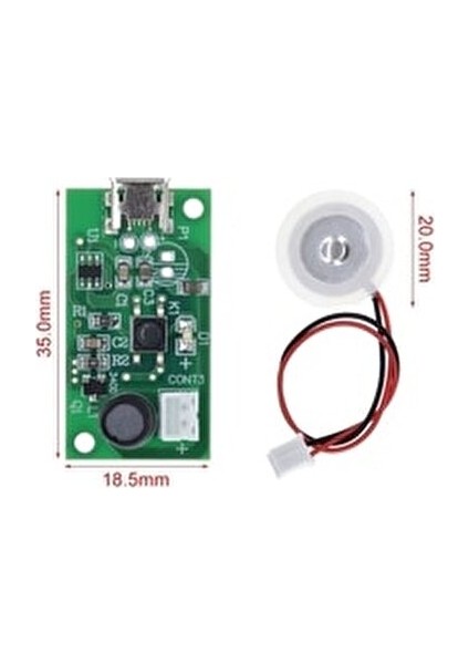 5V Sis Yapıcı Modülü DIY Kiti Temiz Hava Sağlayan 1 Takım Kolay Kullanım fırsatları