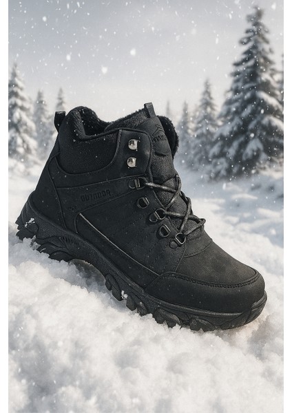 Erkek Kaymaz Taban Soğuğa Dayanıklı Bot
