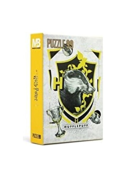 Harry Potter Hufflepuff 99 Parça Puzzle Orta Zorlukta Monoblok Kesim modelleri