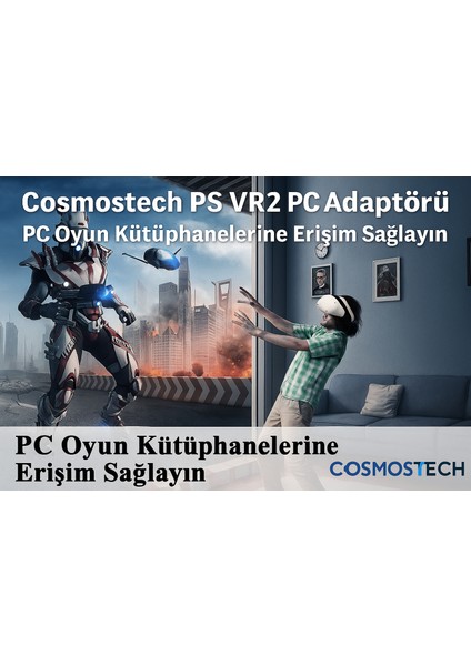 Ps Vr2 Uyumlu Pc Adaptörü – Windows Için Ps5 Sanal Gerçeklik Bağlantı aparatı