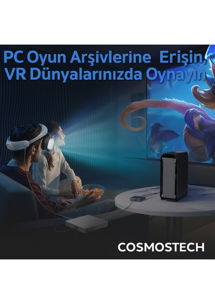 Ps Vr2 Uyumlu Pc Adaptörü – Windows Için Ps5 Sanal Gerçeklik Bağlantı aparatı