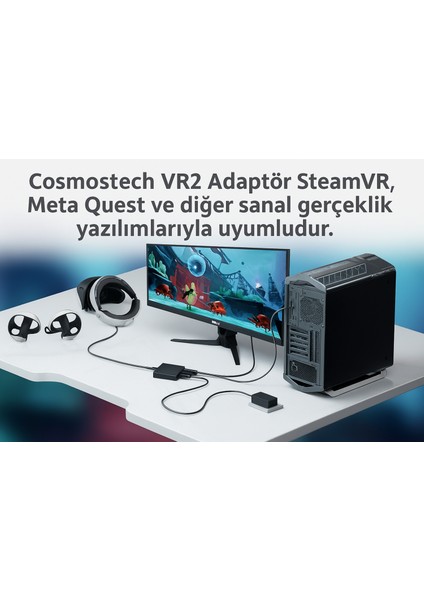 Ps Vr2 Uyumlu Pc Adaptörü – Windows Için Ps5 Sanal Gerçeklik Bağlantı aparatı