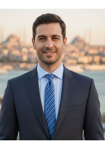 Mavi Lacivert Çizgili 8 Cm Genişliğinde Kravat modelleri