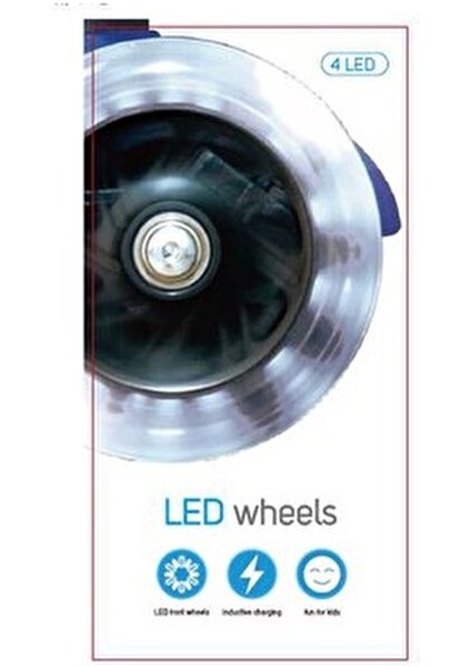 Scooter Mini Deluxe Yeşil LED Işıklı 5-7 Yaş Arası Çocuklar İçin 3 Tekerlekli modelleri