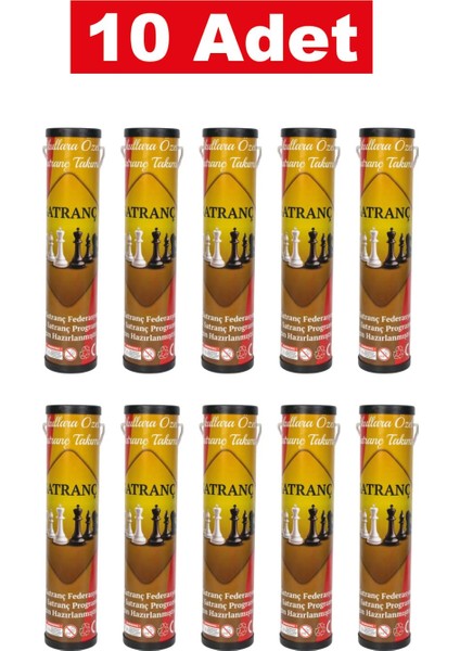 Okul Satranç Takımı 10'lu Strateji Oyunu 4+ Yaş İçin Süper Fırsat