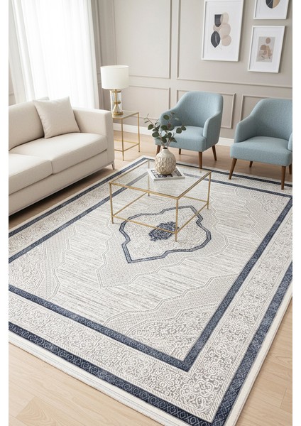 Aldy Salon Halısı Oturma Odası Halısı Klasik Desenli Halı Yumuşak Dokulu Modern Dokuma Halı
