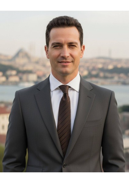 Koyu Kahverengi Çizgili 8 Cm Genişliğinde Klasik Kravat indirimleri