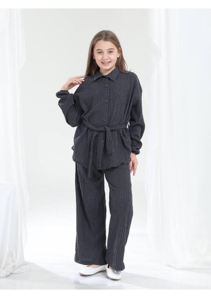 Arlina Kız Çocuk Takım Antrasit fiyatları
